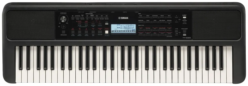 Yamaha Keyboard PSR-E383 mit Anschlagdynamik