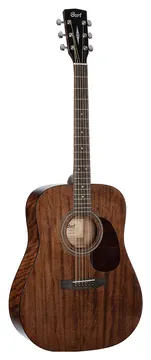 Cort Earth60M OP Earth Series Folk de Aço Natural Open Pore