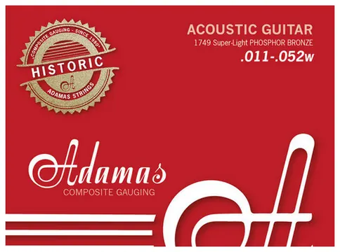 Adamas 1749 Historic Reissue Super-Light 011-052 Phosphor Bronze. Saiten für Westerngitarre