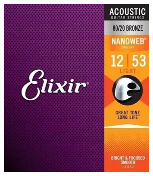 Elixir Encordoamento para Violão ELIXIR 012