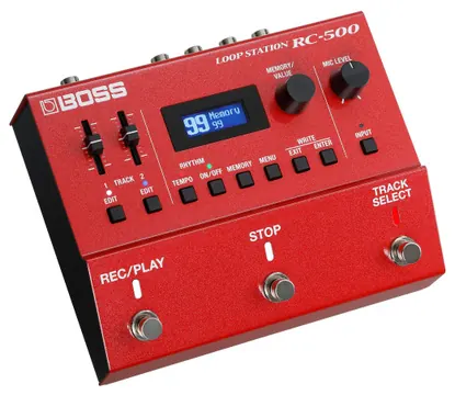 Boss RC-500 LOOP STATION 2 Pistas Stereo + Patterns Ritmos + USB + XLR MIC input