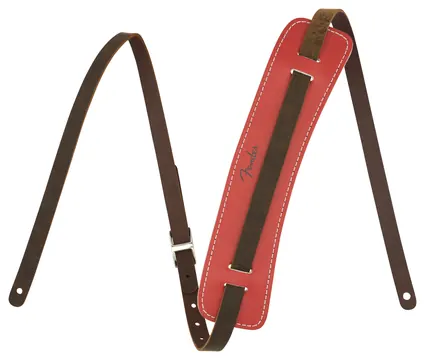 Fender Gurt Fender Original Leather Fiesta Red