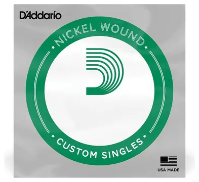 D'Addario NW042 Nickel Wound Electric Guitar Single String, .042