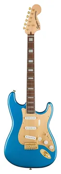 Squier Fender Squier 40TH Anniversary Stratocaster Gold Edition Lake Placid Blue 0379410502