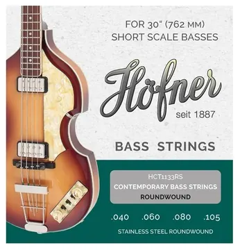 Höfner HCT-1133 RS Bass Saiten 30" Roundwound