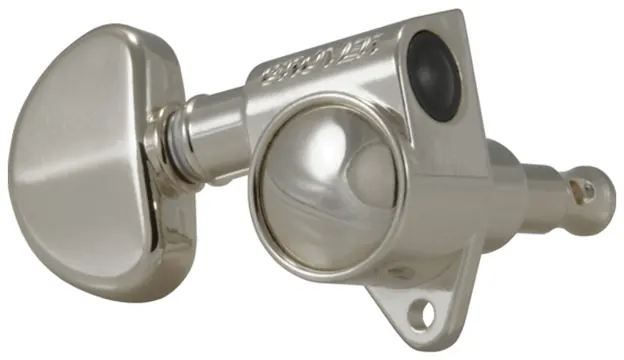 Grover 102-18N Original Rotomatics with 18:1 Gear Ratio - Guitar Machine Heads, 3 + 3 - Nickel