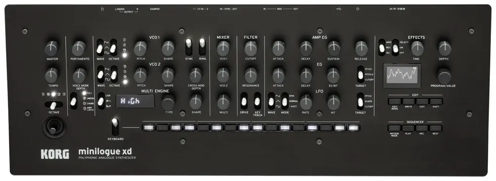 Korg Minilogue XD Module (analogue synthesizer module)