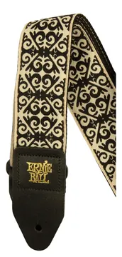 Ernie Ball 5344 Jacquard Gewebe-Gitarrengurt (50mm), montebello iron
