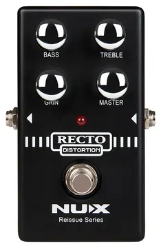 NUX RDP-10 Recto Distortion Heavy American Preamp Overdrive Analoog Effectpedaal