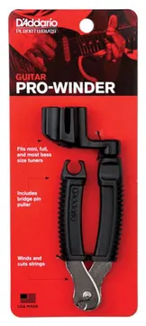 D_Addario D'addario DP0002 PRO-WINDER TOURNE-MECANIQUE ET Pince Coupe Corde