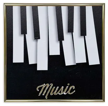 Quadro Nelson Gomes SML2416 Piano 30 x 30 cm