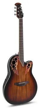 Ovation Celebrity Elite Plus CE48P Super Shallow Koa Burst