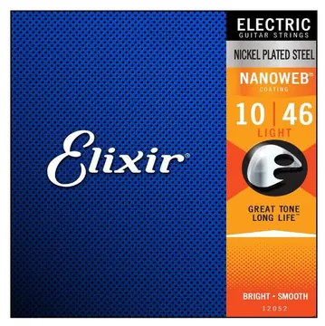 Elixir 12052 SATZ 010-046 NANO Light E-Git