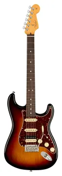 Fender stratocaster american professional ii rw 3 hss rw color sunburst chitarra elettrica