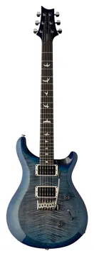 PRS Custom 24 S2 Verblasstes Grau Schwarz Blau Burst