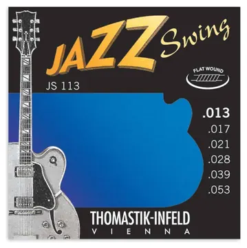 Jogo de Cordas Thomastik JS113 013 Jazz Swing Guitarra Elétrica