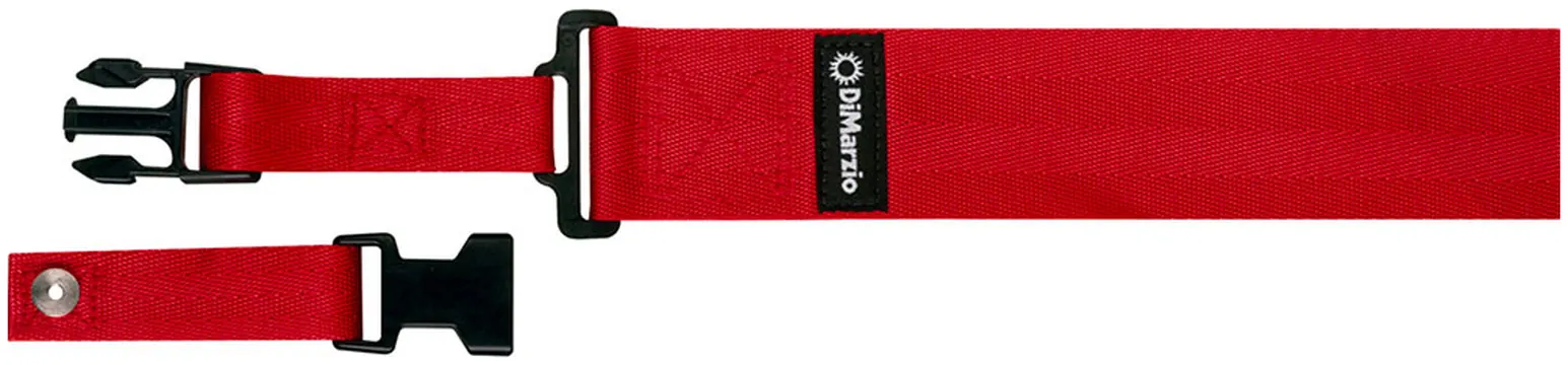 DiMarzio DD2200N Nylon ClipLock - rosso - DD2200RD