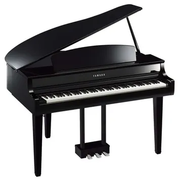 Yamaha CLP-865GP Digitalflügel – schwarz poliert mit GrandTouch-S-Tastatur (CFX & Bösendorfer Sampling, 256-stimmige Polyphonie)