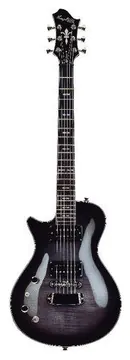 Hagstrom Ultra Swede Lefthand L/H -41 Ultralux E-Gitarre, cosmic blackburst