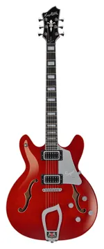 Hagstrom Super Viking Wild Cherry Transparent