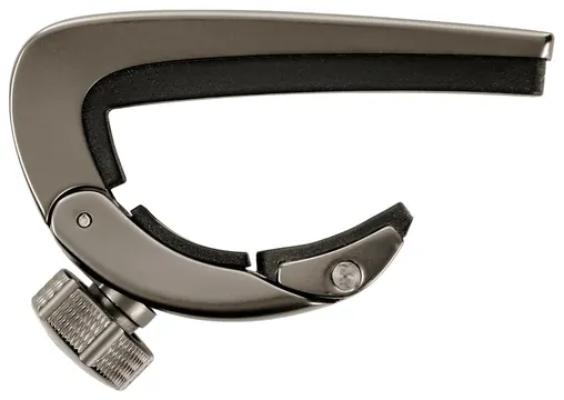 Jim Dunlop DPCGM Pivot Kapodaster für Akustik/E-Gitarre, gun metal