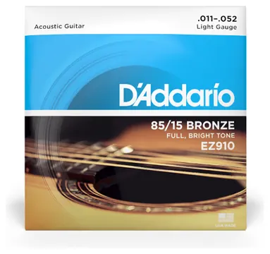 Jogo Cordas Daddario EZ910 Bronze 11/52