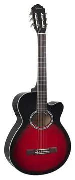 Giannini Eletroacustico Nylon GNF1D BRB Brown Red Burst