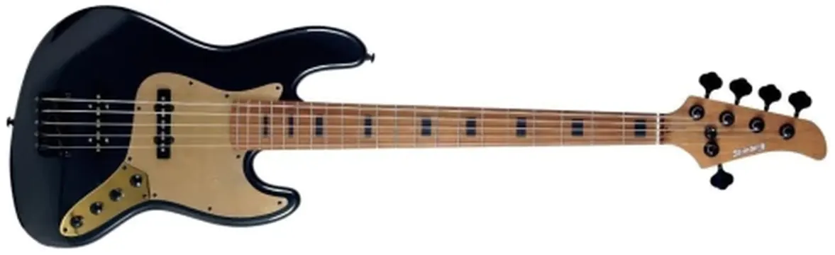 Strinberg Contra Baixo Strinberg Jazz Bass Ativo 5 Cordas Jbs155ad Aninha Deleones Ob Onix Black (4162)