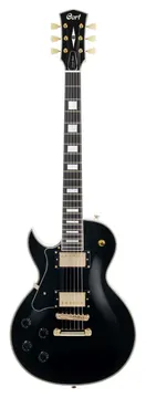 Electric Guitar Cort CR270 LP Classic Rock, Gloss Black LEFT HANDED!