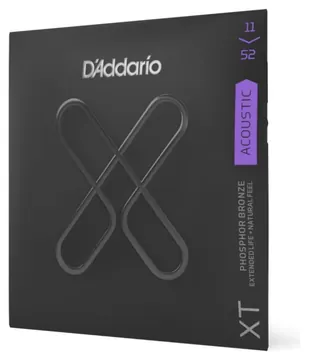 D'Addario XTAPB1152 | Custom Light Coated Acoustic Guitar Set | 11-52