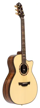 Crafter Cutaway Orchestral Electro Acoustic Guitar, Natural STG T22CE PRO