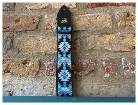 Ernie Ball Albuquerque Blue Jacquard Strap