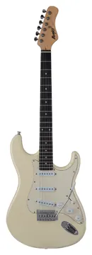 Memphis Stratocaster 3S Escudo AWH MG-30 OWH - Memphis