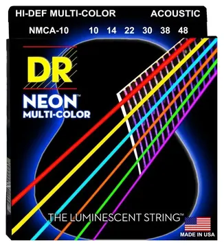 DR Strings MCA-10 Multi-Color