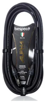 Bespeco AHMB450 CAVO MICROF.CVP400SBK 4,5m NC3FXXB/NC3MXXB