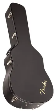 Fender Dreadnought / 12 String Flat Top Guitar Case, Black