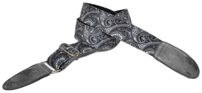 Bourbon Strap Velvet Grey Gitarrengurt