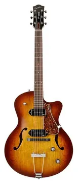Godin 5TH Avenue CW Kingpin II Guitare Jazz Electrique Cognac Burst