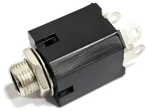 Genérica Conector Jack P10 Stereo Generica para Violão e Baixo