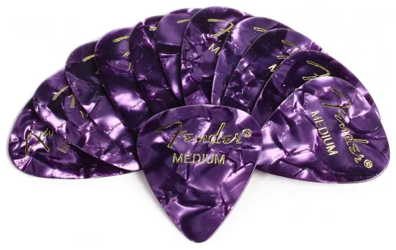 Fender Purple Moto Pick Medium