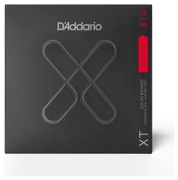 D'Addario XT 80/20 Bronze Medium Acoustic Guitar Strings, 13-56, XTABR1356