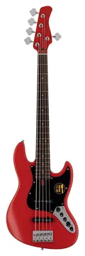 Sire Marcus Miller V3+ 5/SR Satin Red 2nd Gen 5 Snarige Basgitaar