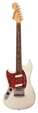 Fender Mustang LH HYBRID MIJ MN Olympisches Weiß