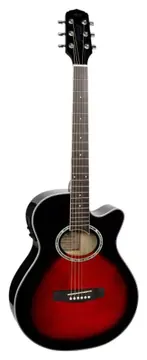 Giannini Gsf-1d Ceq Brb Brown Red Burst Aço Afinador (4546)