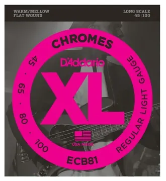 D'addario ECB81 Chromes