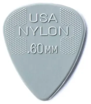 Dunlop Nylon Plektren Standard 0,60