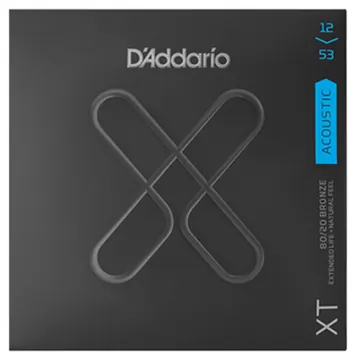 D'Addario XTABR1253 80/20 Bronze Acoustic Guitar Strings