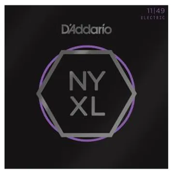 DAddario Nickel Wound Electric Guitar Strings, Medium, 11-49, NYXL1149