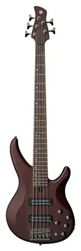 Yamaha Contrabaixo Yamaha TRBX505 TBN Translucent Brown 5 Cordas Ativo