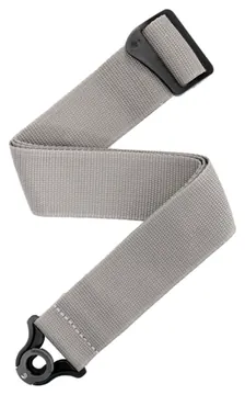 D_Addario D'addario PWSAL405 "auto Lock" Courroie Guitare Polypropylene Grise